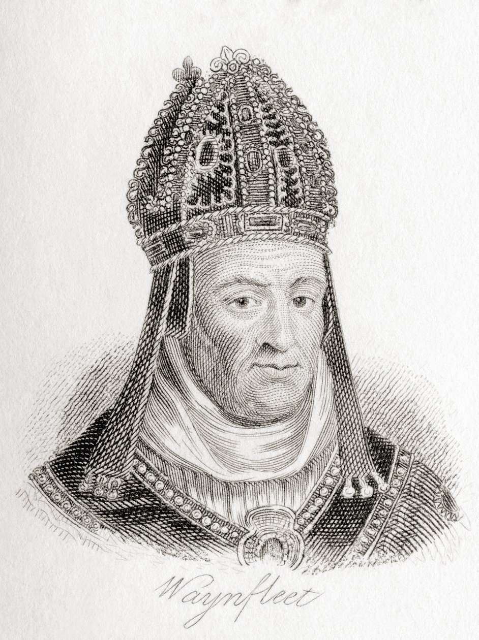 William Waynflete født William Patten, ca. 1398 - 1486. av Unbekannt