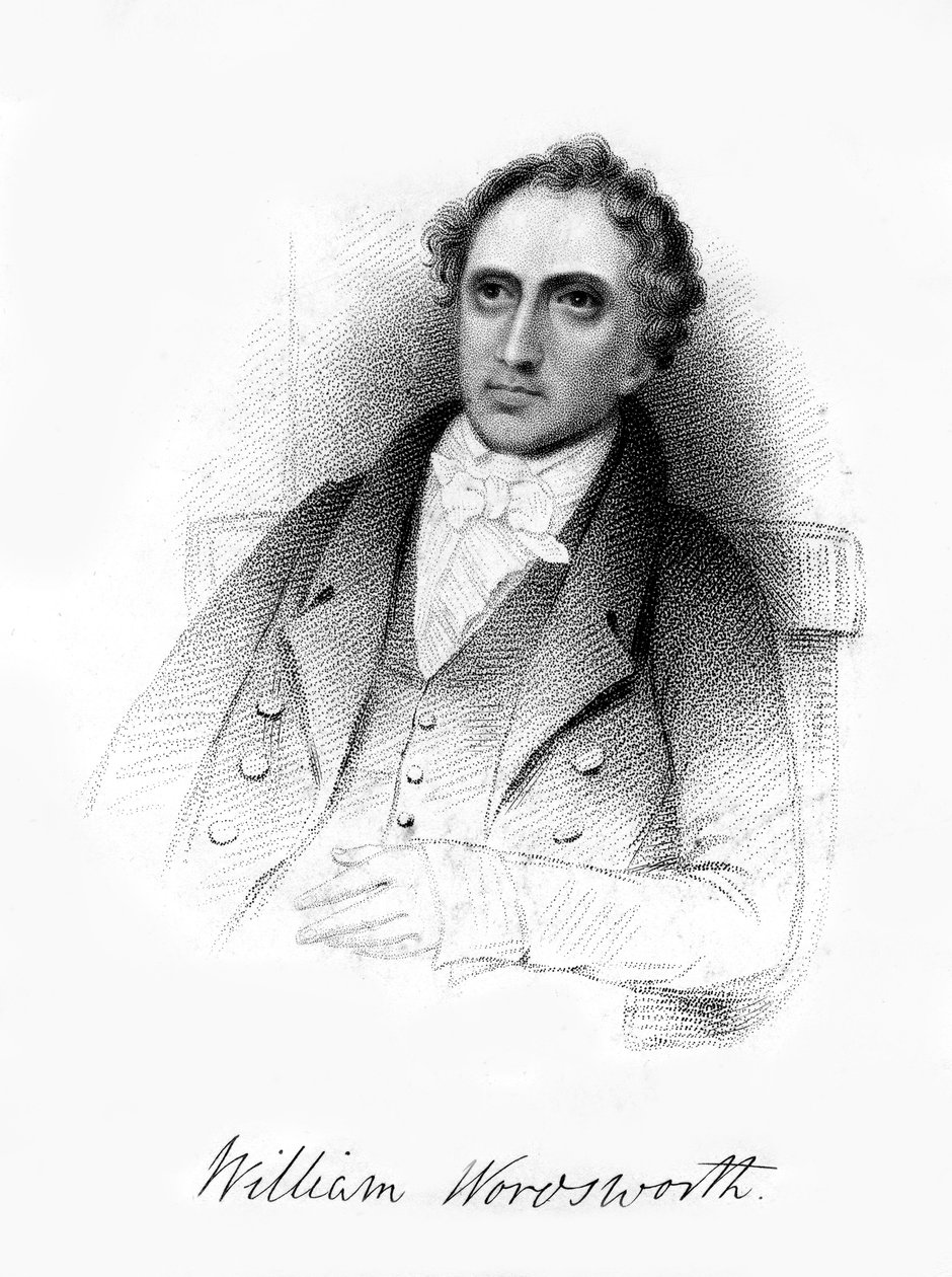 William Wordsworth , engelsk romantisk poet, 1800-tallet. av Unbekannt