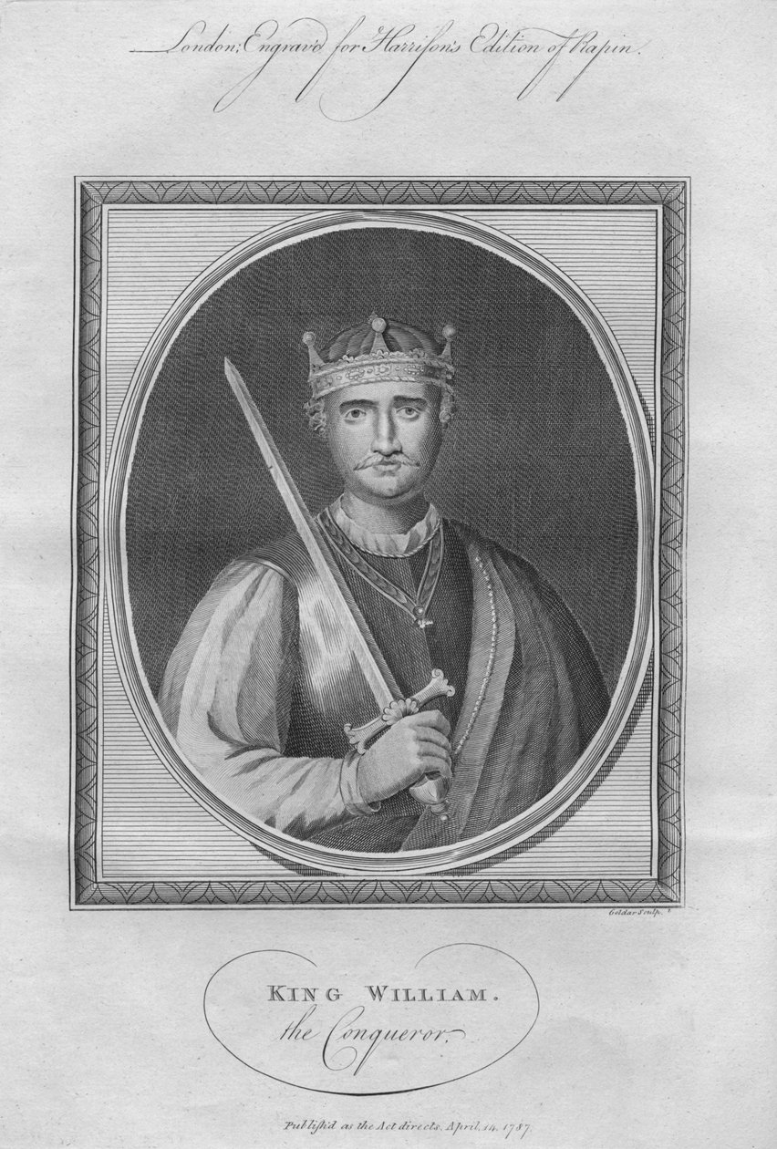 Vilhelm Erobreren, 1787. av Unbekannt