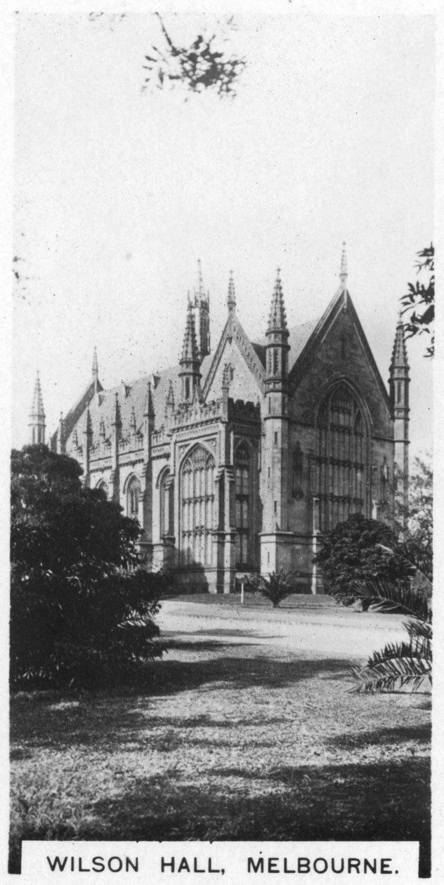 Wilson Hall, Melbourne, Australia, 1928 av Unbekannt