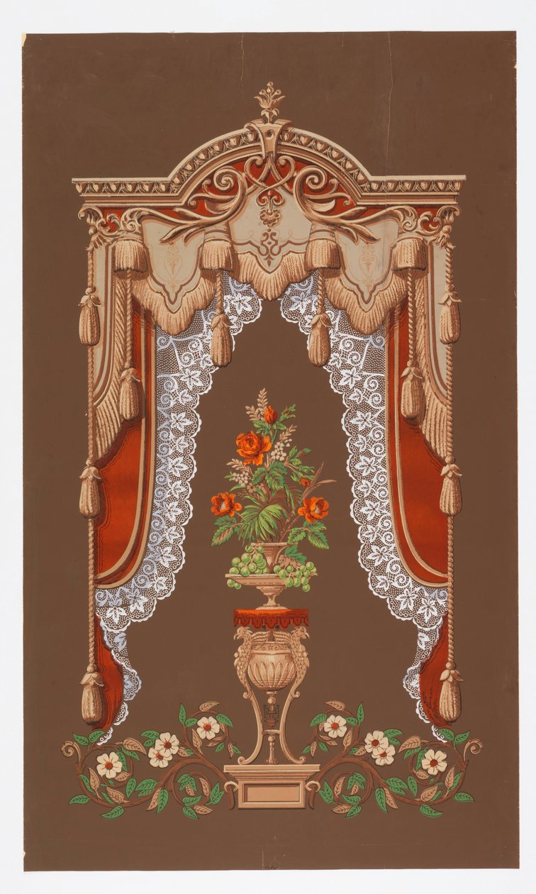 Window Shade (USA), ca. 1860 av Unbekannt