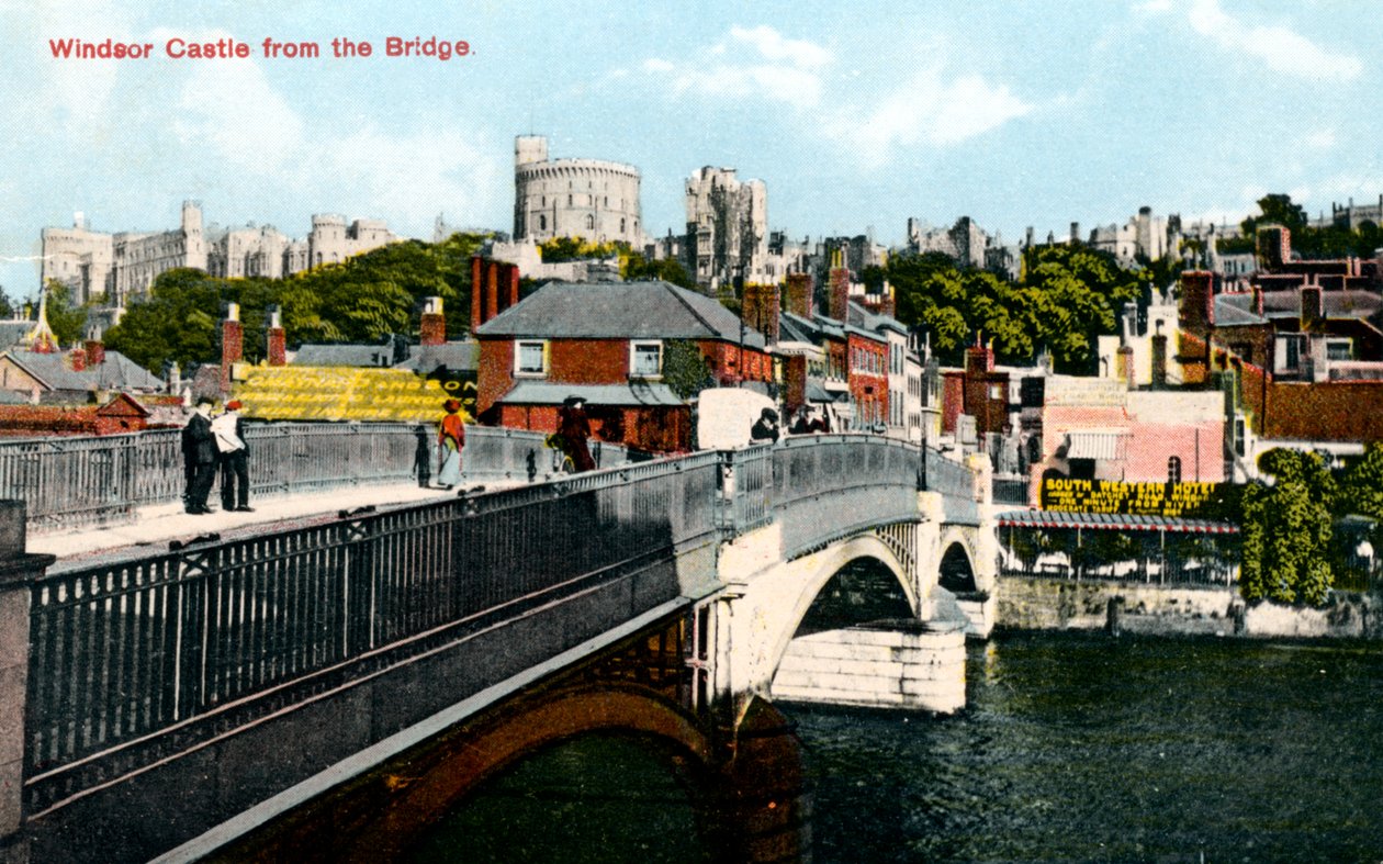 Windsor Castle, Windsor, Berkshire, tidlig på 1900-tallet av Unbekannt