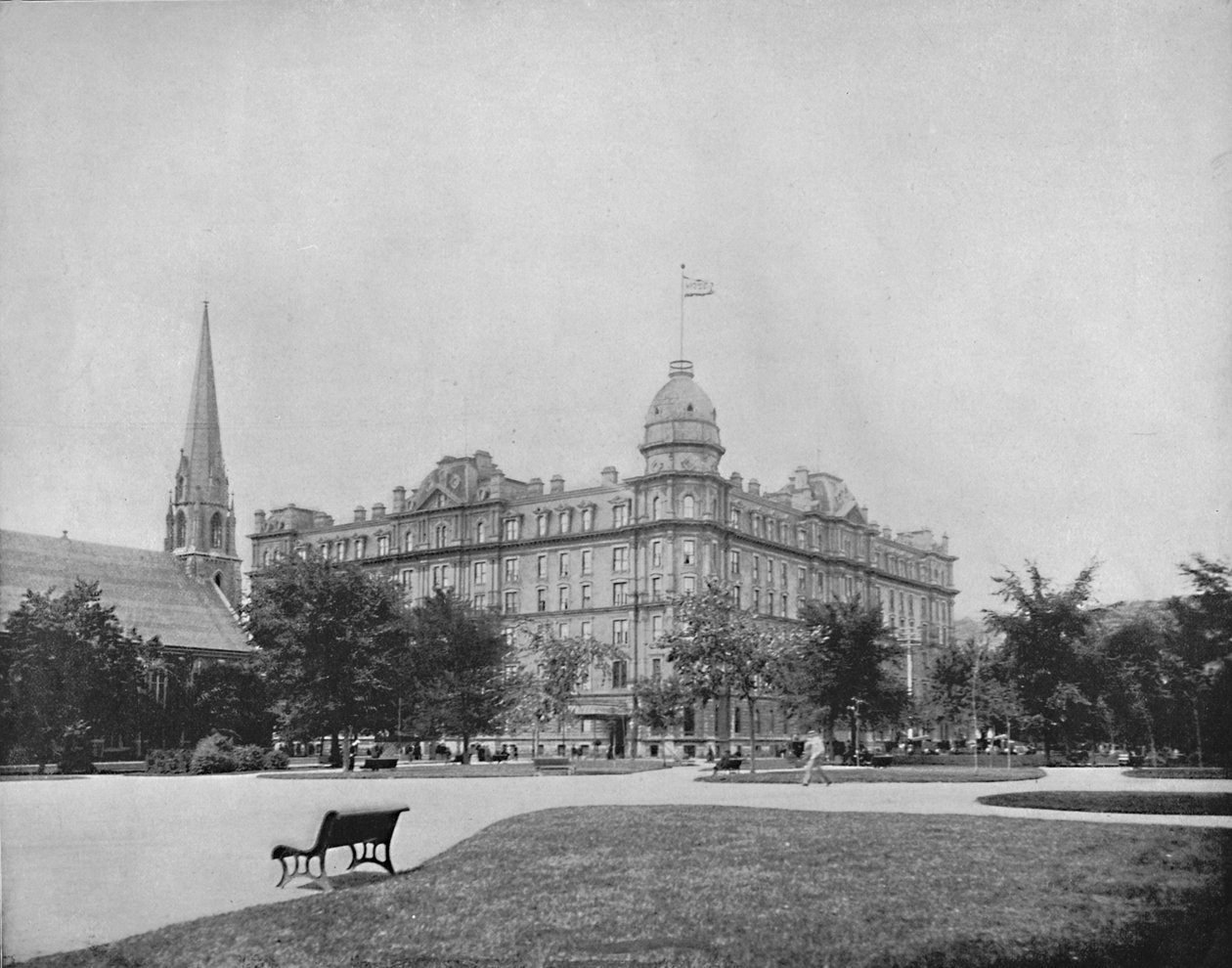 Windsor Hotel, Montreal, Canada, c1897. av Unbekannt