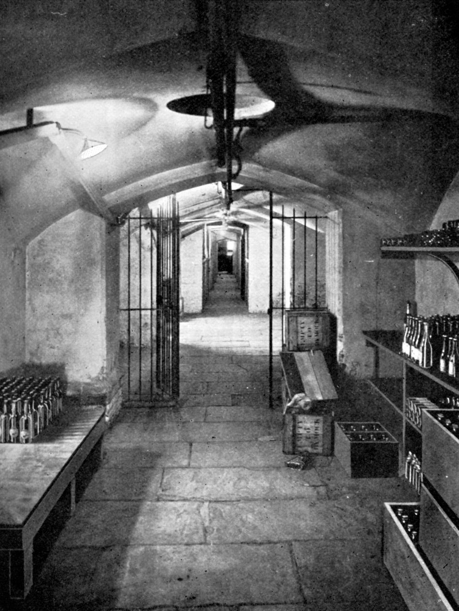 Vinkjellere i House of Commons, Westminster, c1905 av Unbekannt