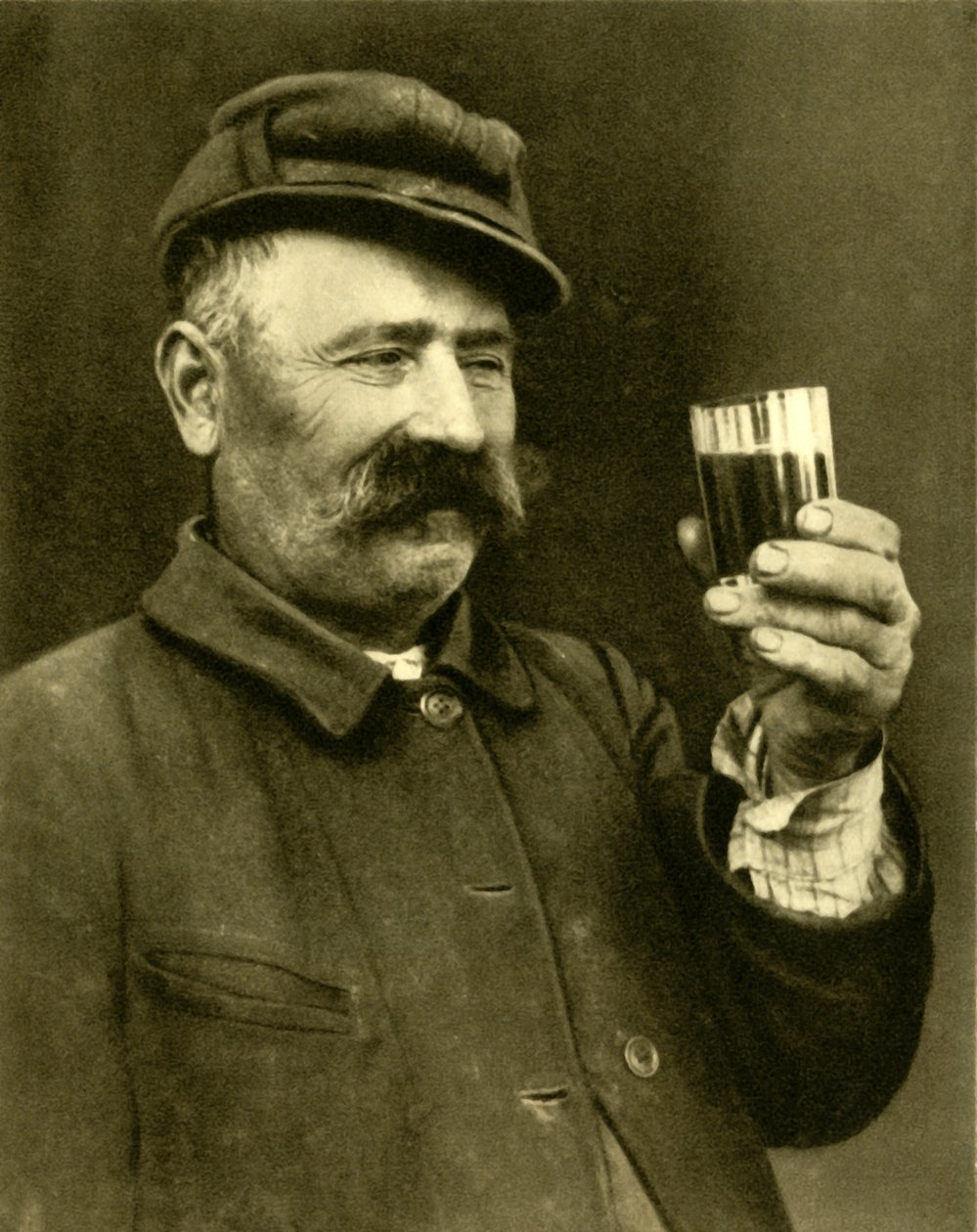 Vinbonde, Burgenland, Østerrike, c1935. av Unbekannt
