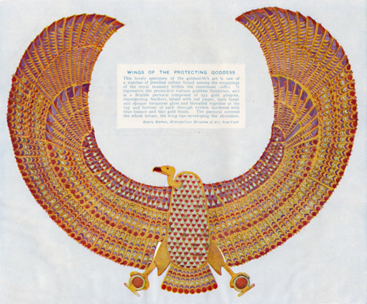 Wings of the Protecting Goddess, c1935 av Unbekannt