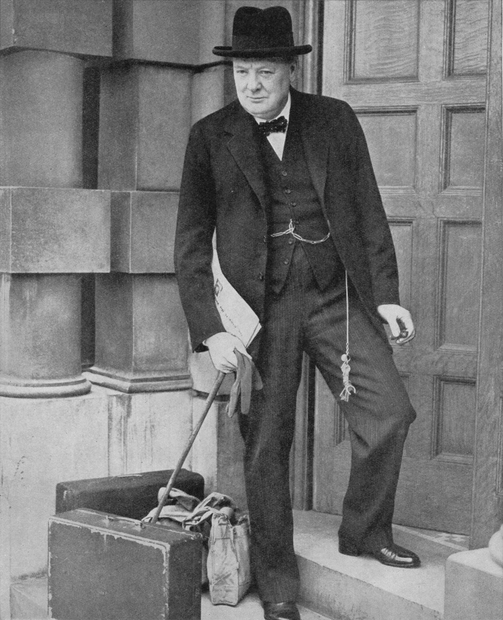 Winston Churchill ved Admiralitetet, 1939, 1940 av Unbekannt