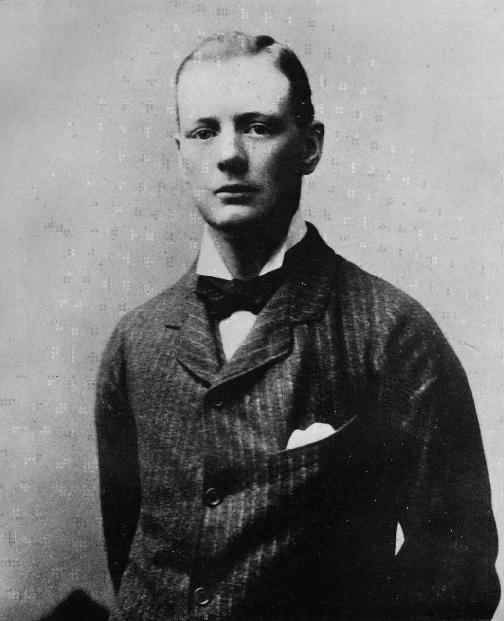 Winston Churchill, c1897, 1945 av Unbekannt