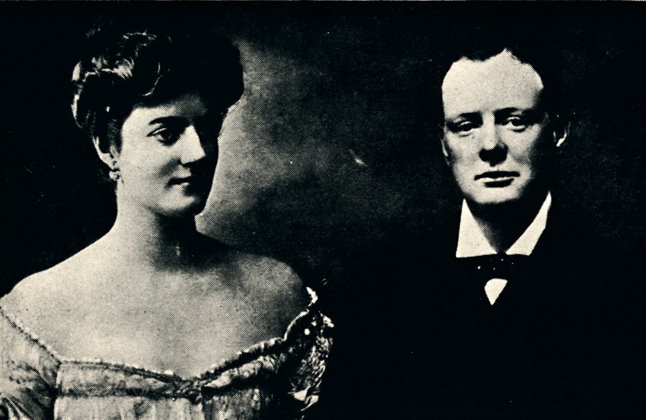 Winston Churchills forlovelse, c1908, 1945. av Unbekannt