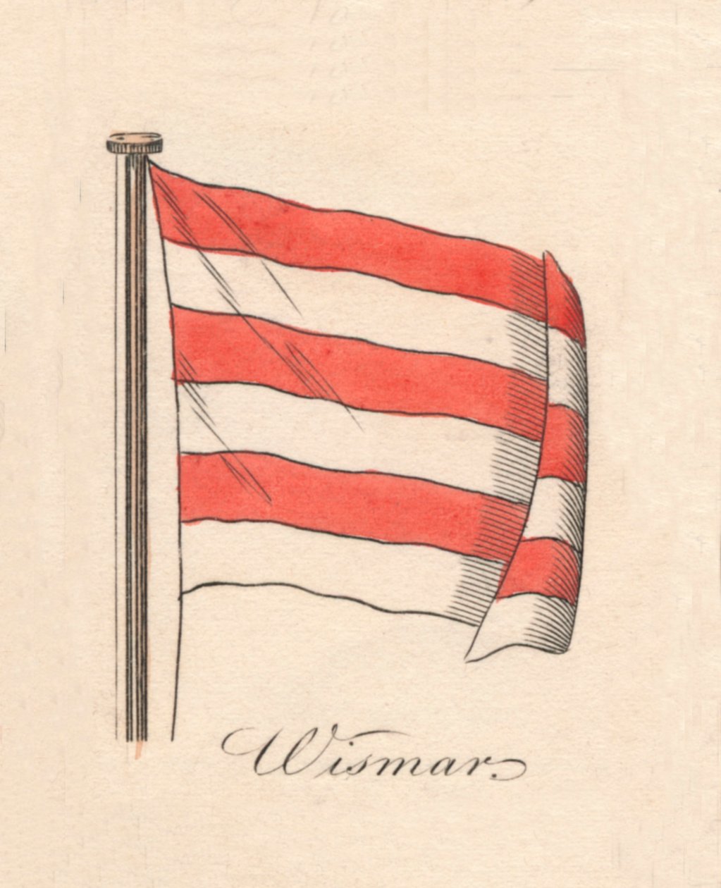 Wismar, 1838 av Unbekannt
