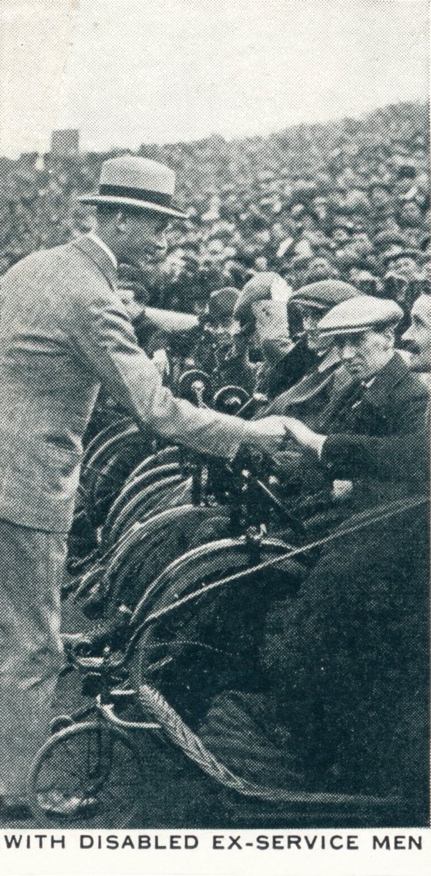 Med funksjonshemmede tidligere tjenestemenn, 1922 1937 av Unbekannt
