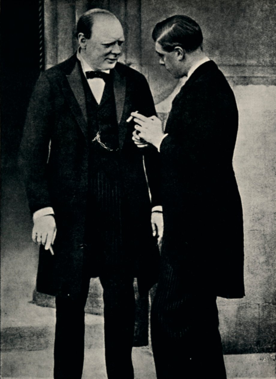 Med kong Edward VIII, 1936, 1945. av Unbekannt