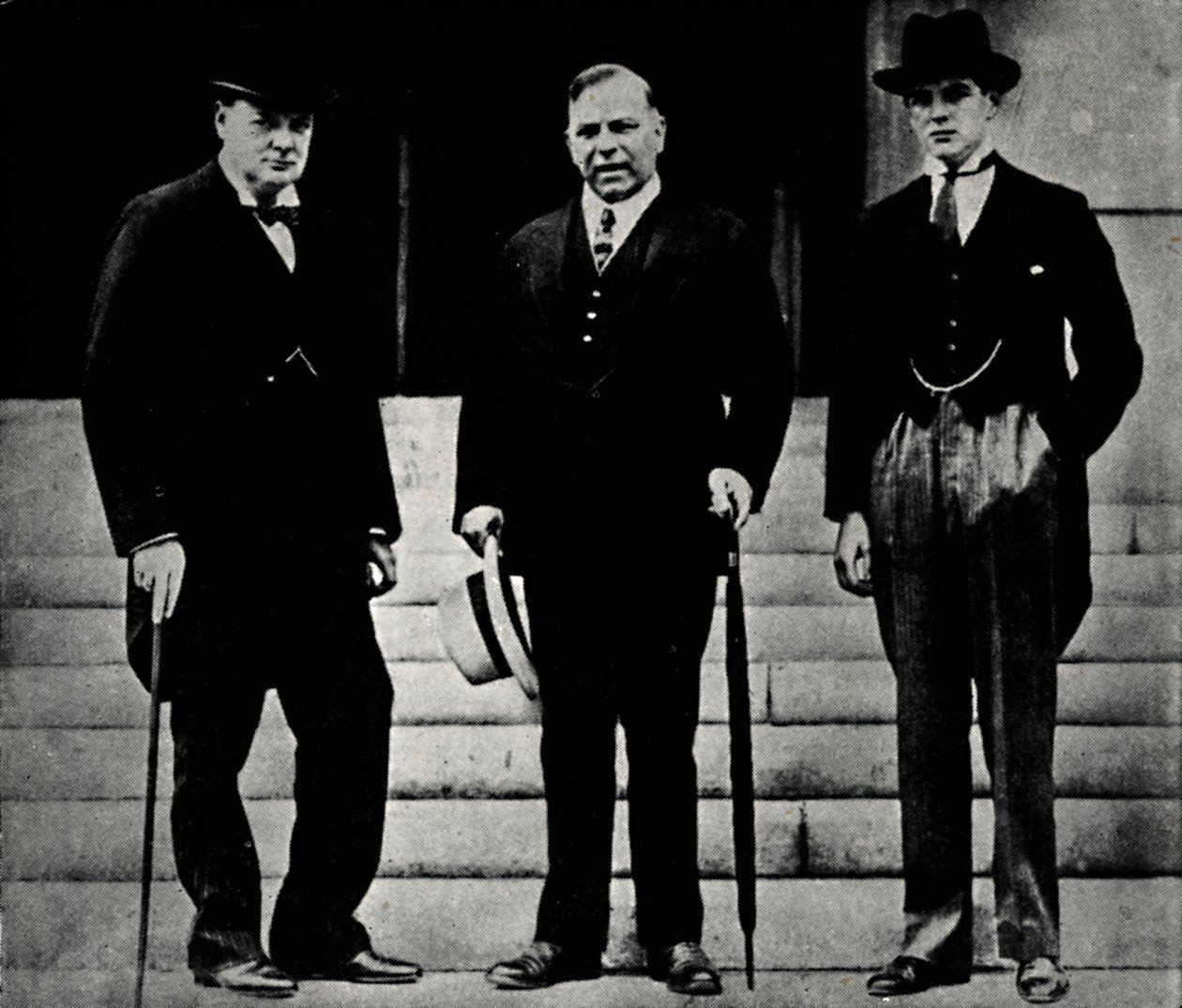 Med Canadas statsminister, 1929, 1945. av Unbekannt