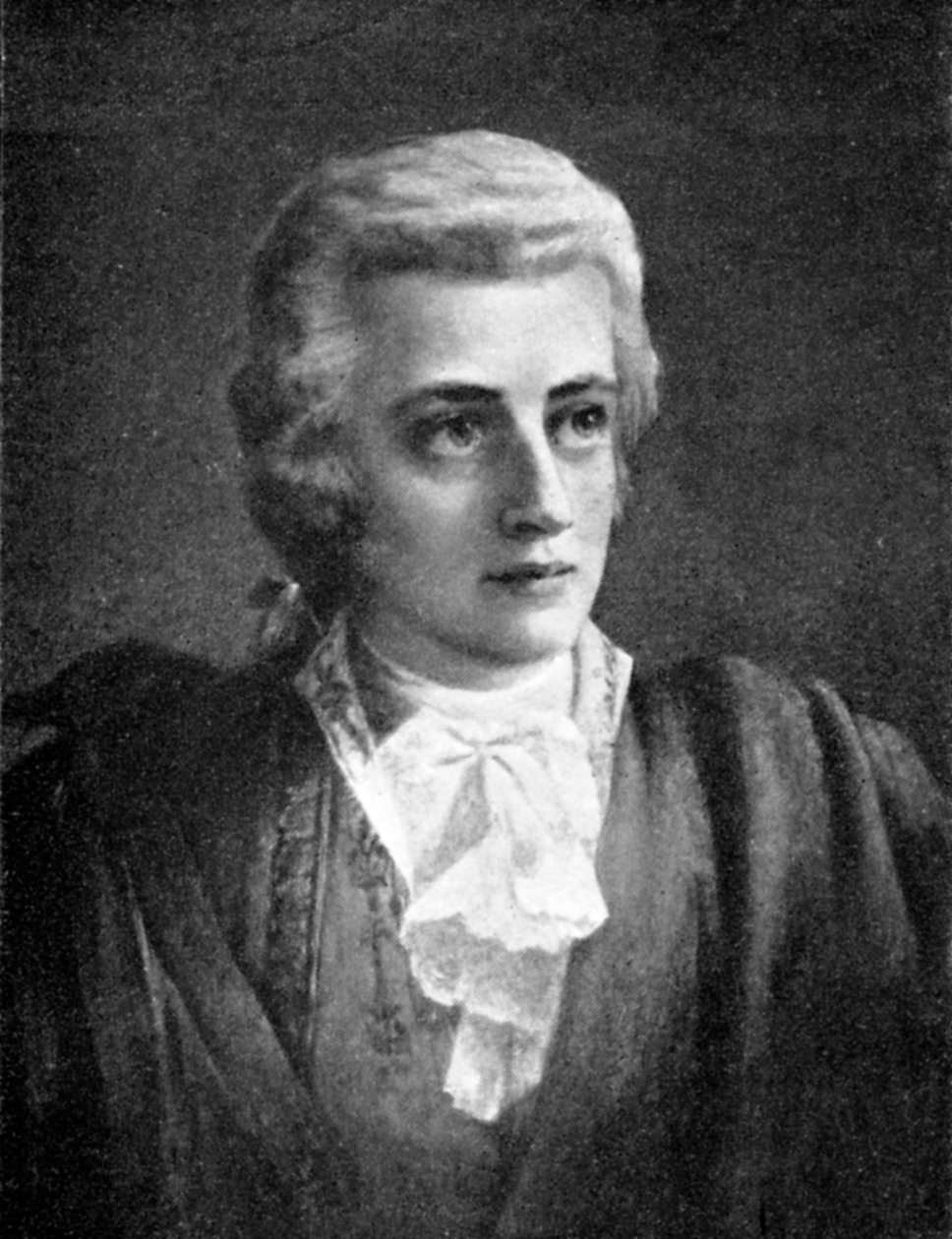 Wolfgang Amadeus Mozart, 1756-1791, komponist, 1909 av Unbekannt