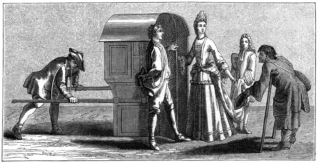 Kvinne i kostyme fra Louis XIVs tid, 1885 av Unbekannt