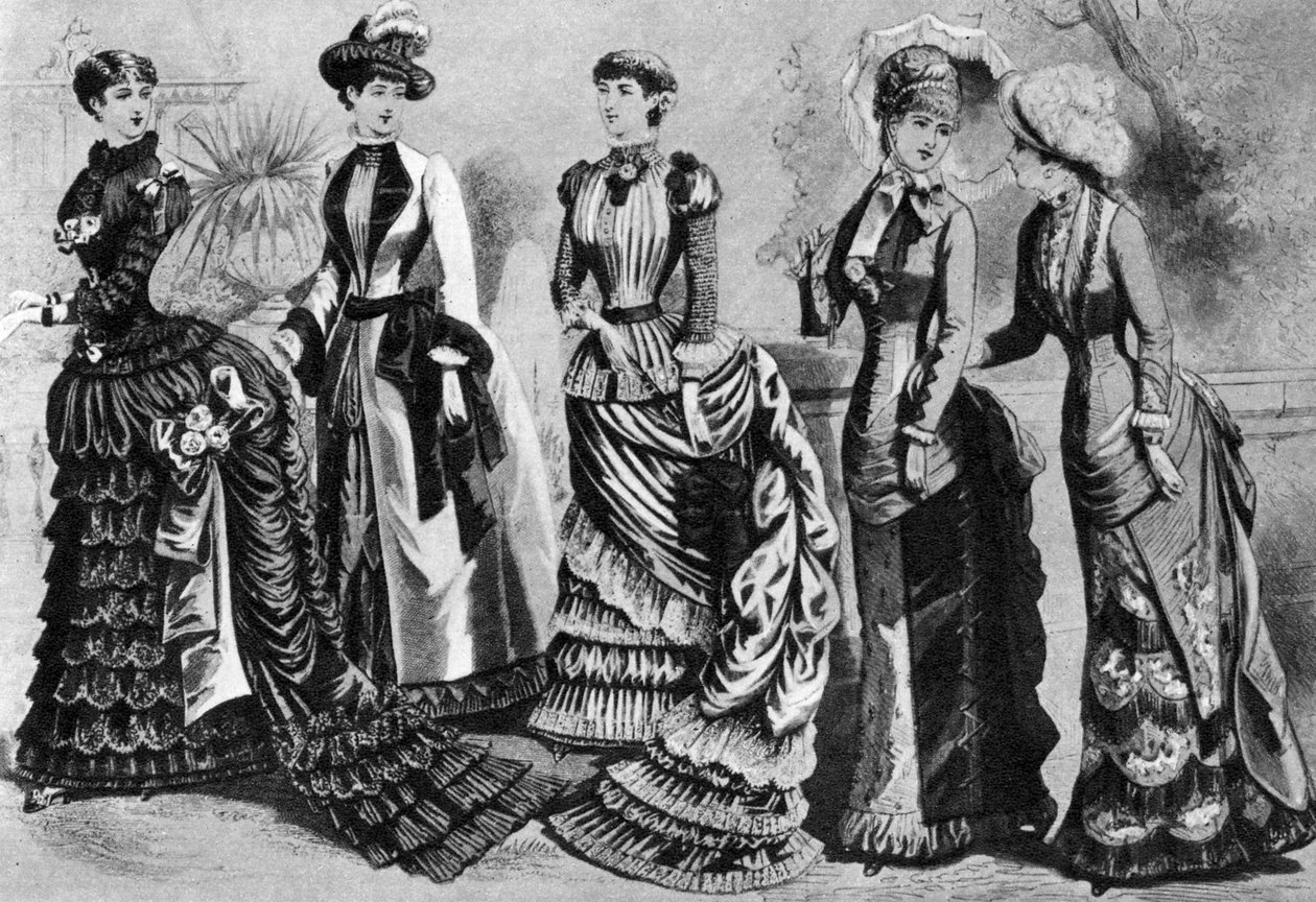 Damemote fra 1880- og 1890-tallet, 1937 av Unbekannt