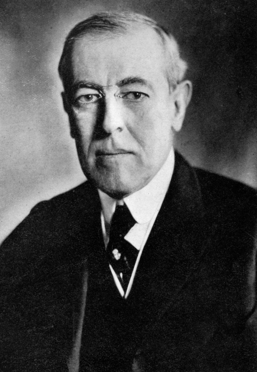 Woodrow Wilson, 28. president i USA, 1933 av Unbekannt