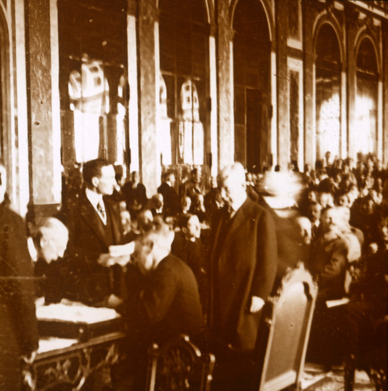 Woodrow Wilson, Versailles-traktaten, Frankrike, 1919 av Unbekannt
