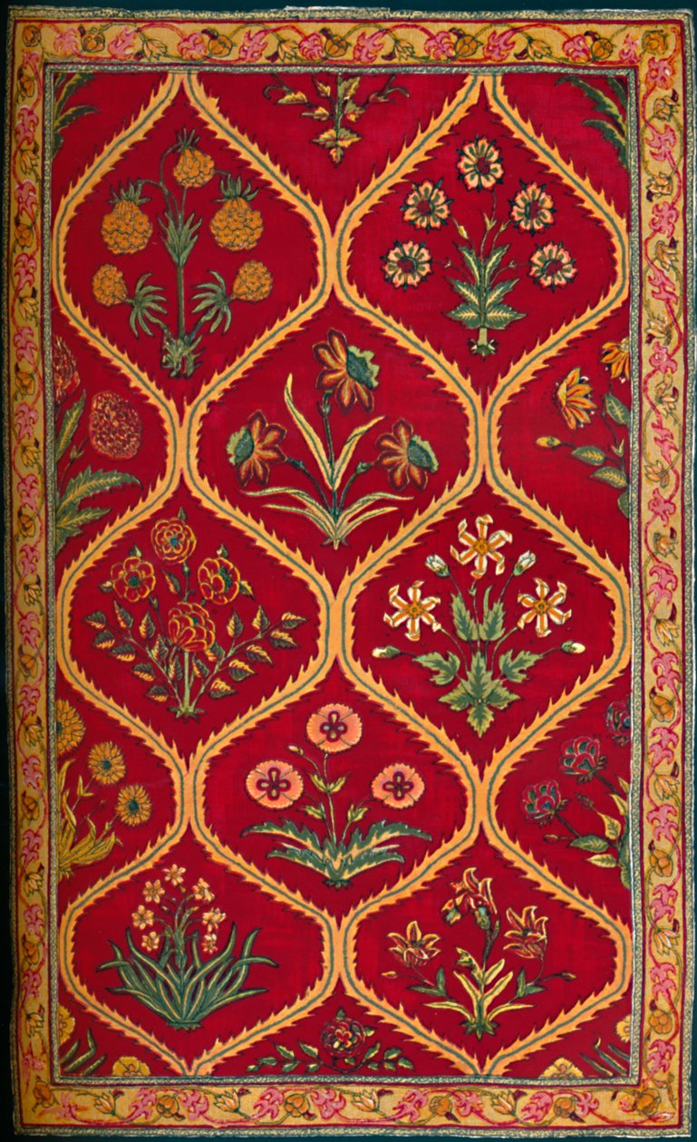 Ullteppe. Indian Royal Factory of Lahore, 1600-tallet, 1903 av Unbekannt