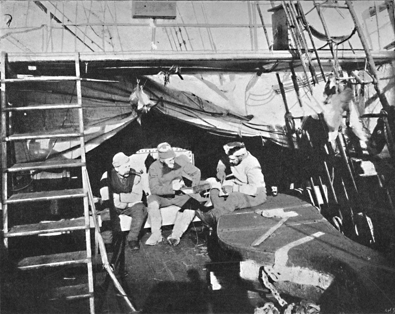 Verksted på dekk. juli 1895, 1897 av Unbekannt