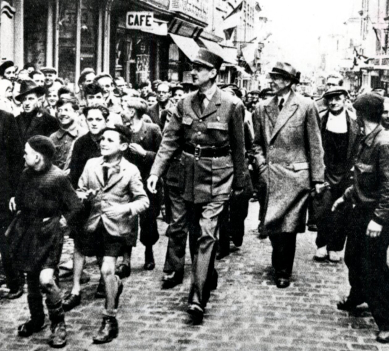 Andre verdenskrig: Frigjøring av Frankrike, 1944. av Unbekannt