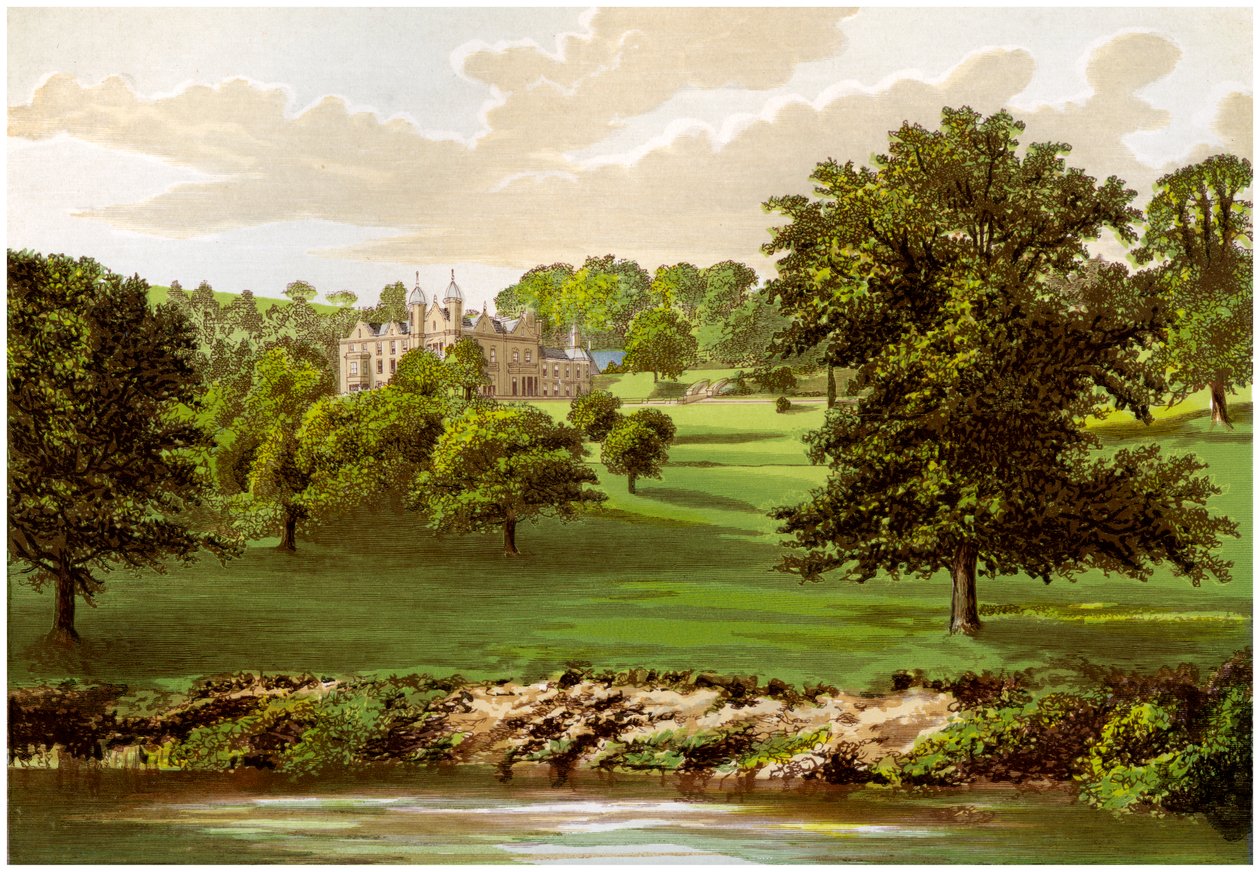 Wyaston Leys, Herefordshire, hjemmet til Bannerman-familien, c1880 av Unbekannt