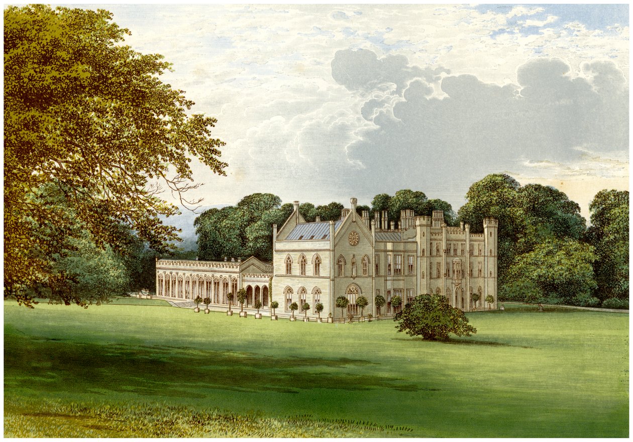 Wycombe Abbey, Buckinghamshire, hjemmet til Lord Carrington, c1880 av Unbekannt