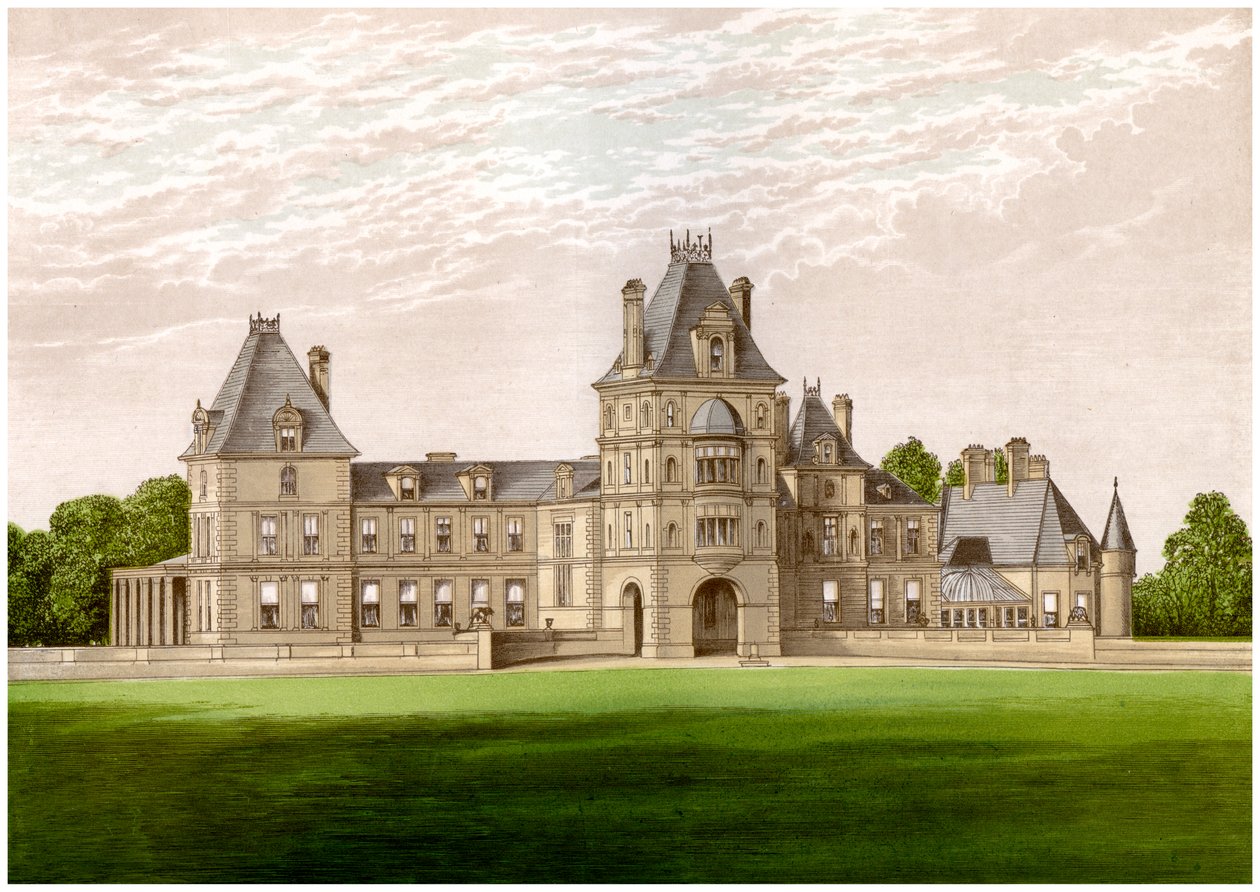 Wynnstay, Denbighshire, Wales, hjemmet til Baronet Williams-Wynn, c1880 av Unbekannt