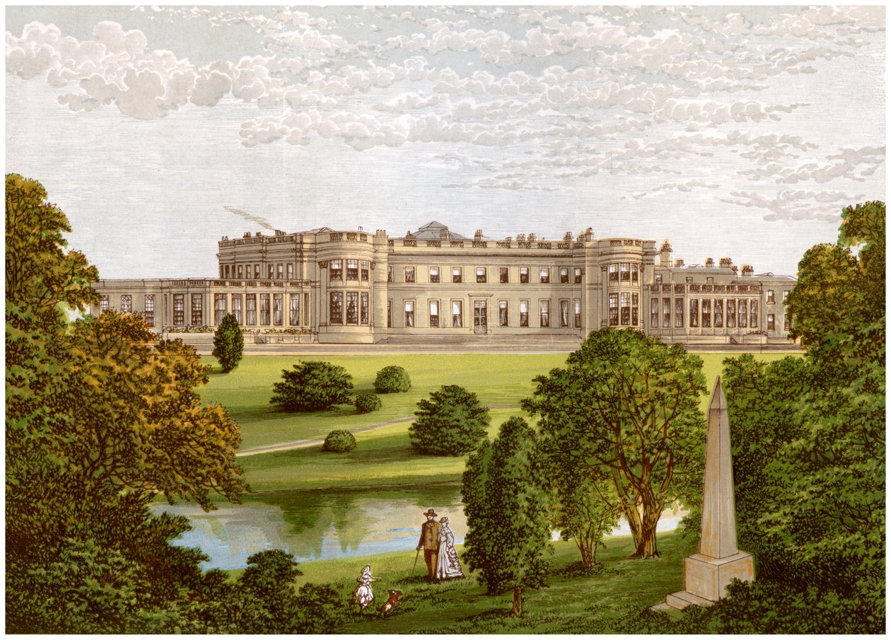 Wynyard Park, County Durham, hjemmet til Marquis of Londonderry, c1880 av Unbekannt