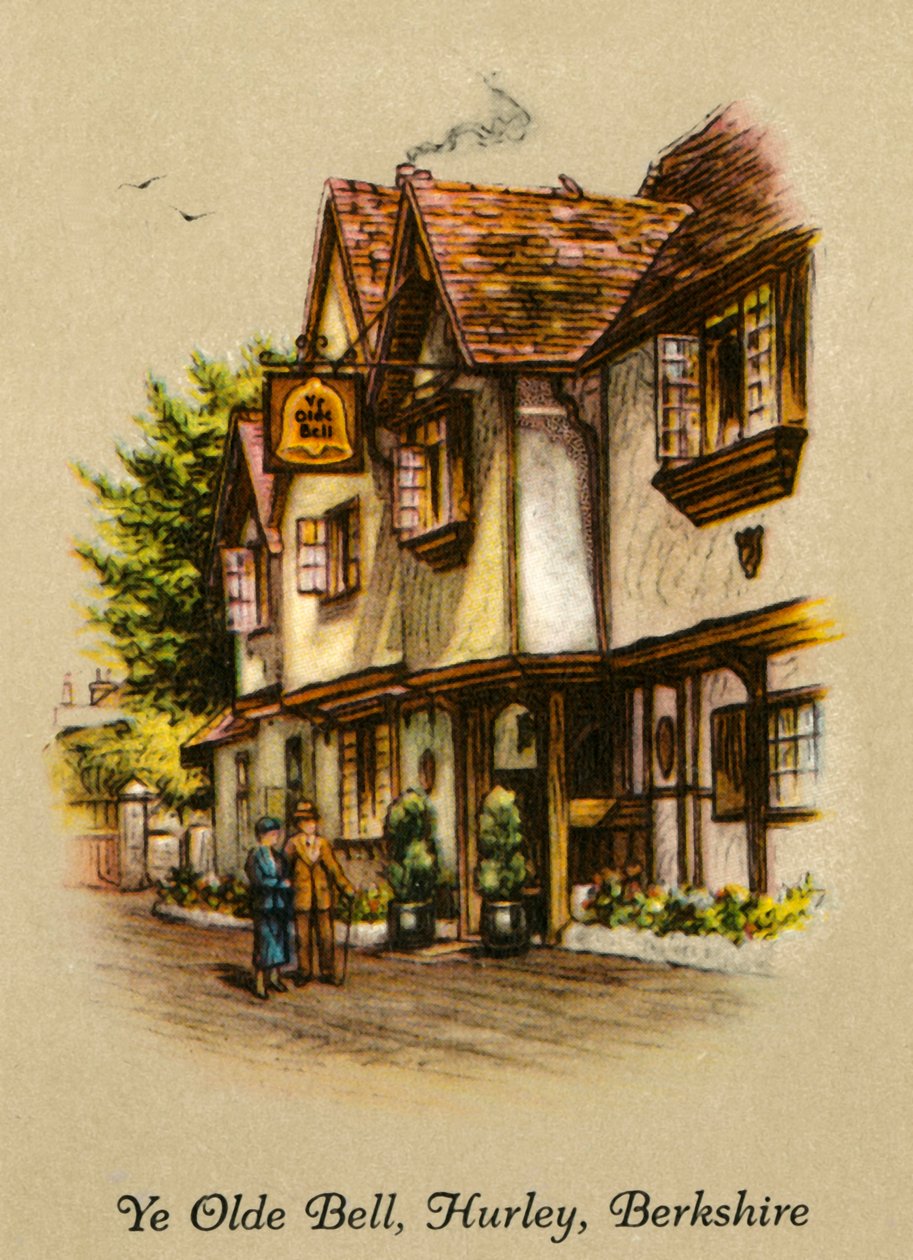 Ye Olde Bell, Hurley, Berkshire, 1936. av Unbekannt