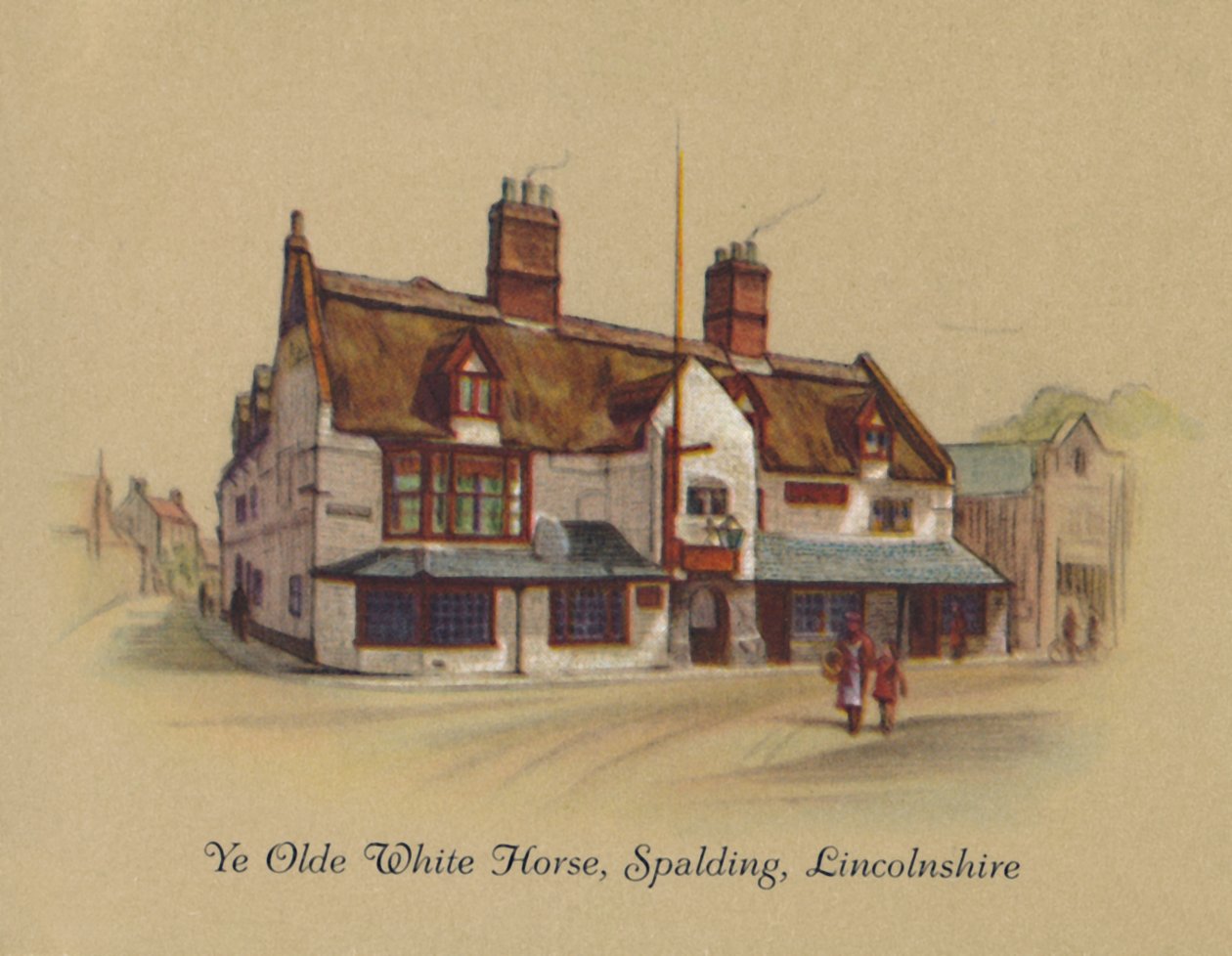 Ye Olde White Horse, Spalding, Lincolnshire, 1939 av Unbekannt