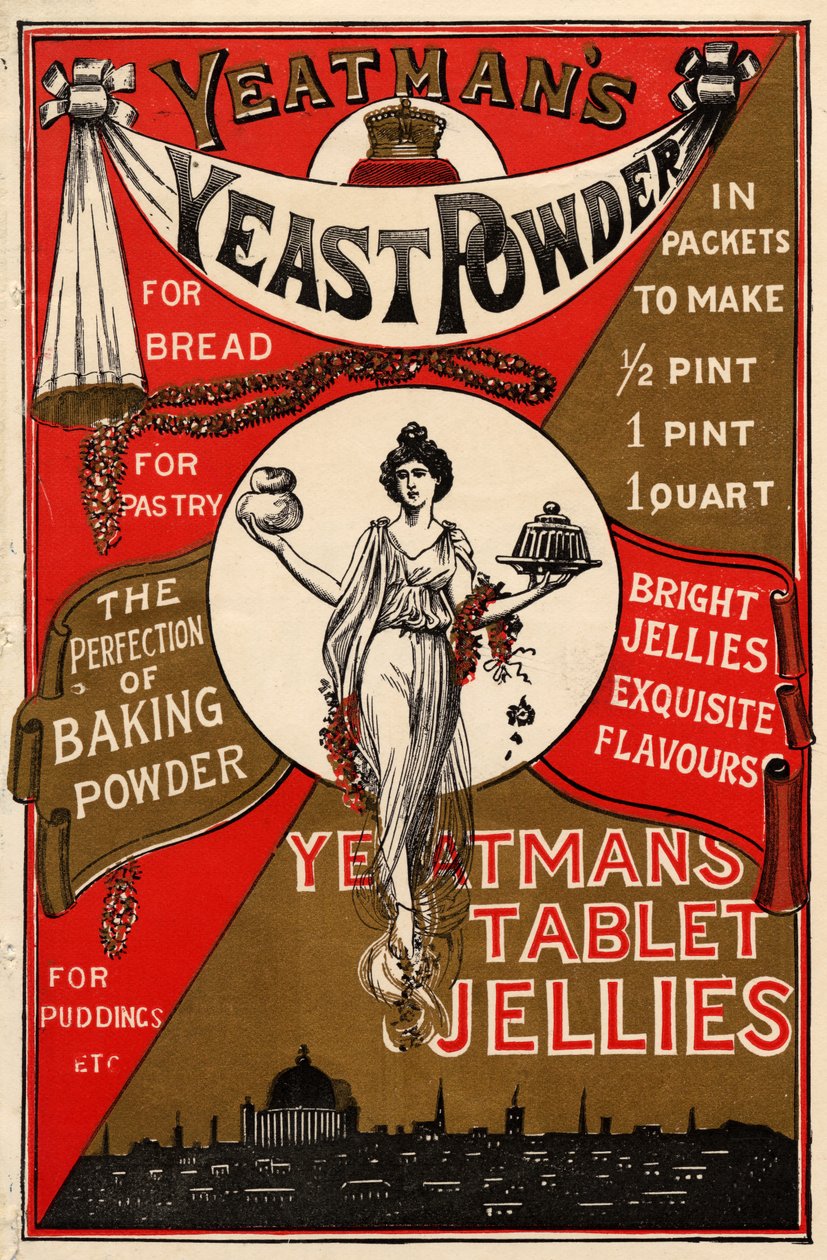 Yeatman's Yeast Powder, 1910 av Unbekannt