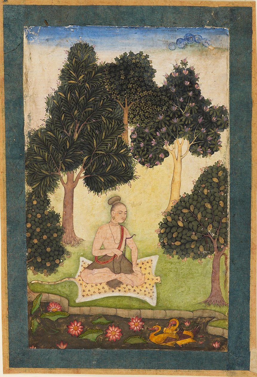 Yogini i skogen, c1620 av Unbekannt
