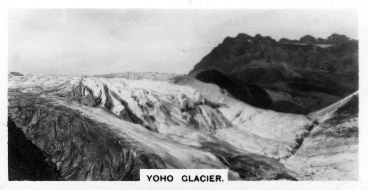 Yoho Glacier, Rocky Mountains, Canada, ca 1920-tallet av Unbekannt