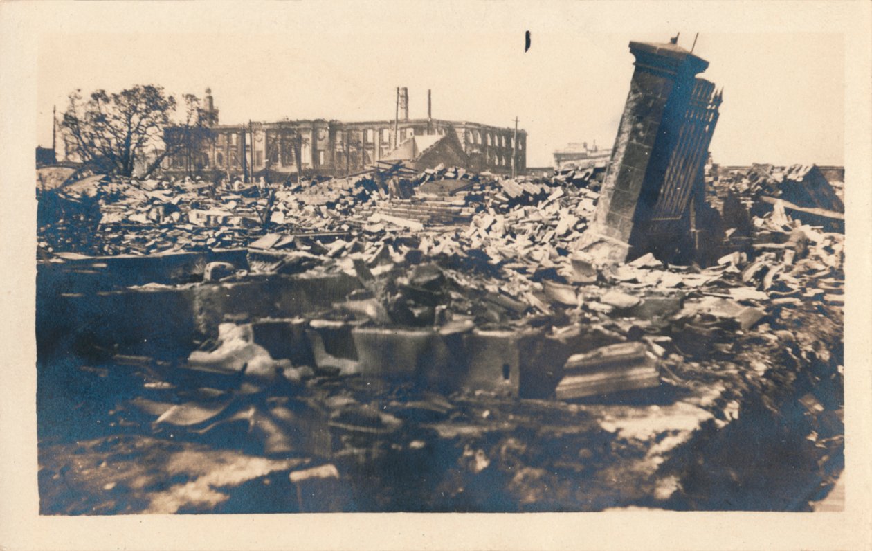 Yokohama jordskjelv, 1923 av Unbekannt