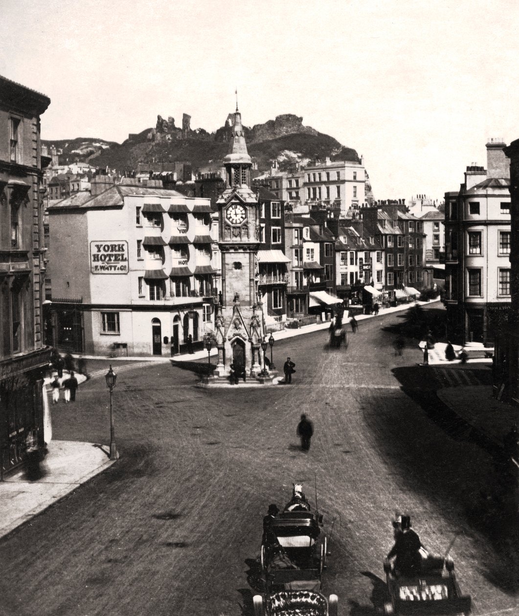 York Buildings, Hastings, Sussex, c1900 av Unbekannt