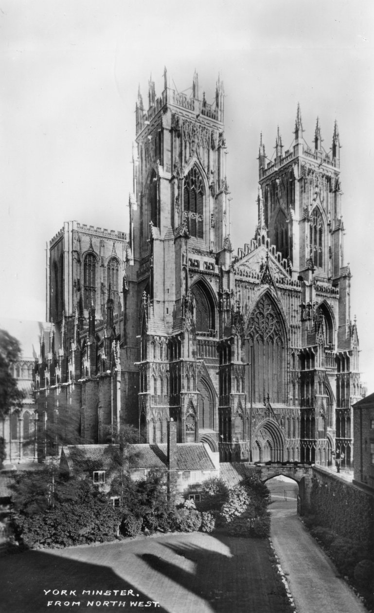 York Minster, York, North Yorkshire, tidlig på 1900-tallet av Unbekannt