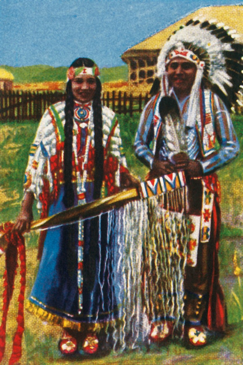 Unge indianere, c1928. av Unbekannt
