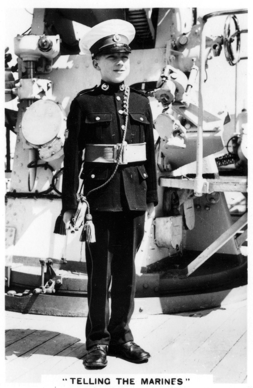 Ung bugler fra Royal Marines, 1937 av Unbekannt
