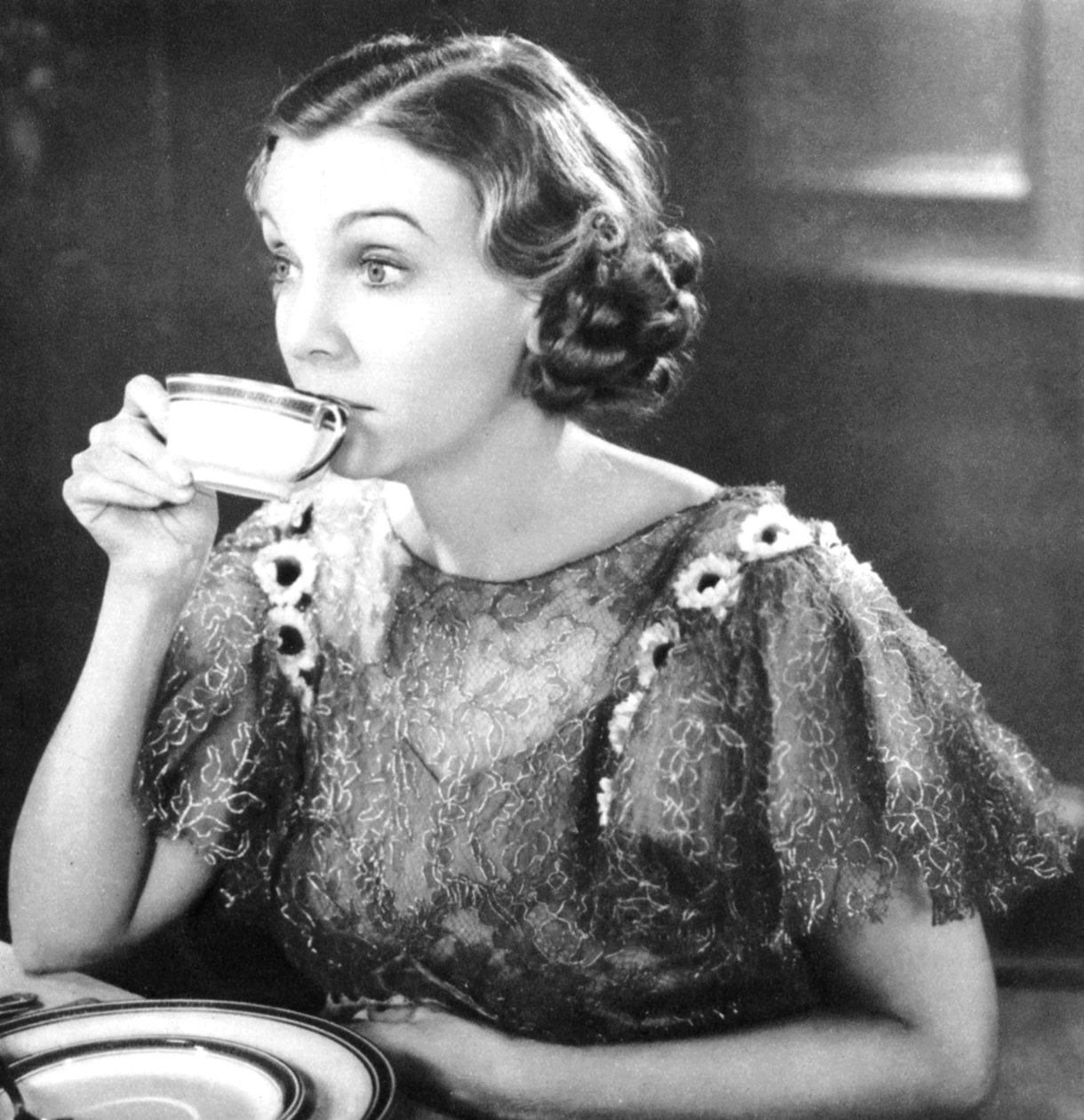 ZaSu Pitts , amerikansk skuespillerinne, 1934-1935 av Unbekannt