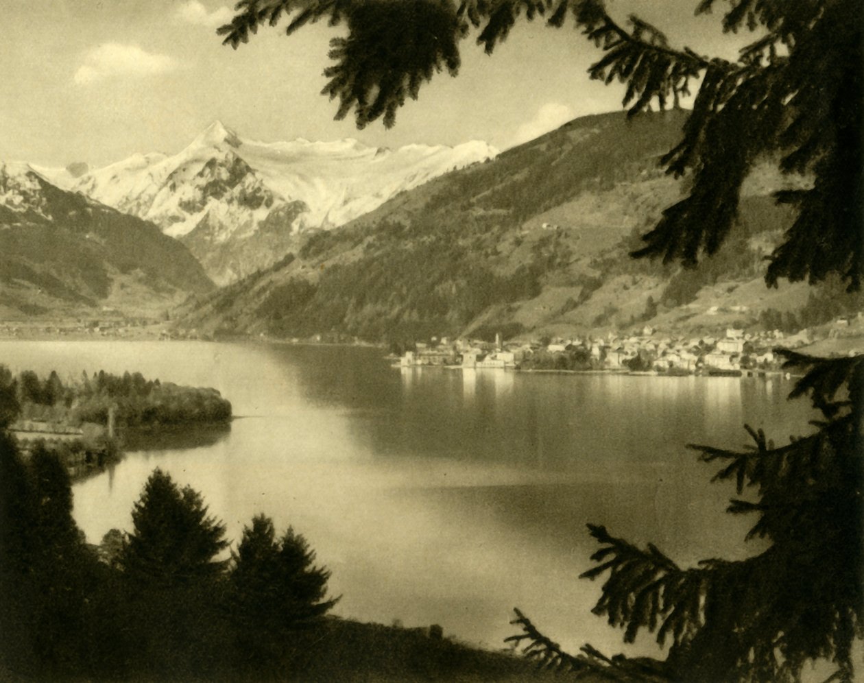 Zell am See, Østerrike, c1935. av Unbekannt