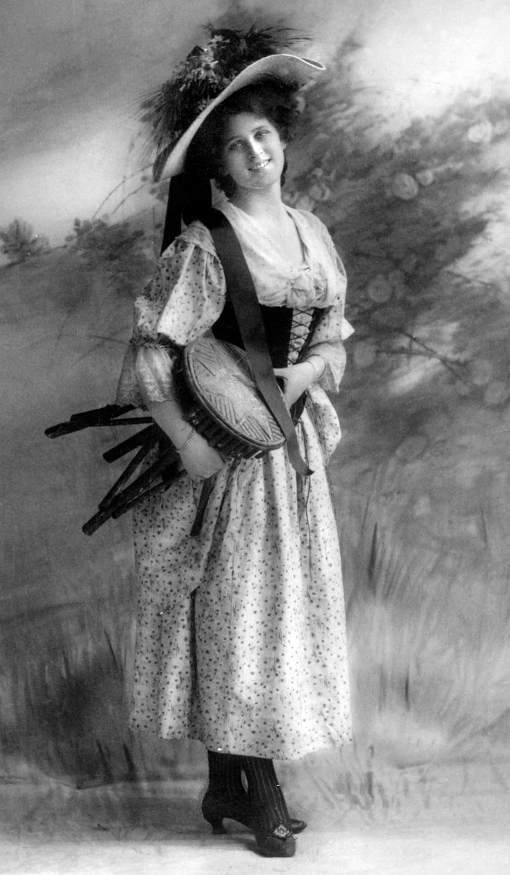 Zena Dare 1887-1975, engelsk skuespillerinne, 1900-tallet av Unbekannt