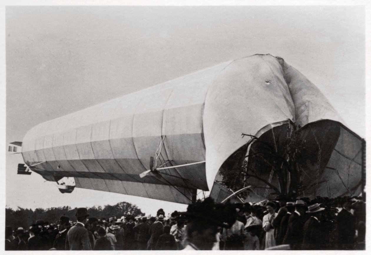 Zeppelin LZ 5 i Goeppingen, Tyskland, 1909 1933 av Unbekannt