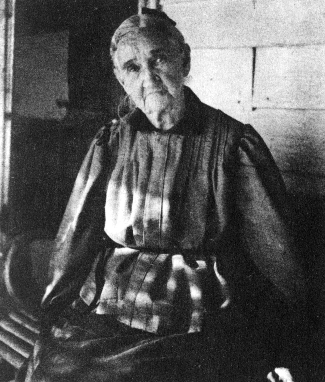 Zerelda Samuel, mor til amerikanske fredløse Jesse og Frank James, c1885-1915 1954 av Unbekannt