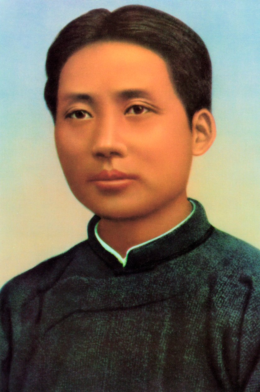 Zhou Enlai, første statsminister i Folkerepublikken Kina, som ung mann, ca 1920-tallet av Unbekannt