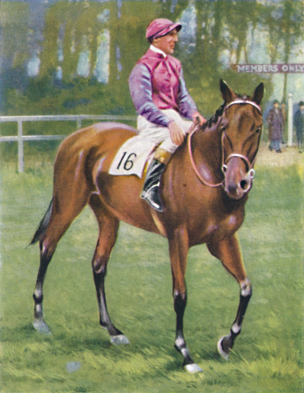 Zoltan, Jockey: M. Beary, 1939 av Unbekannt