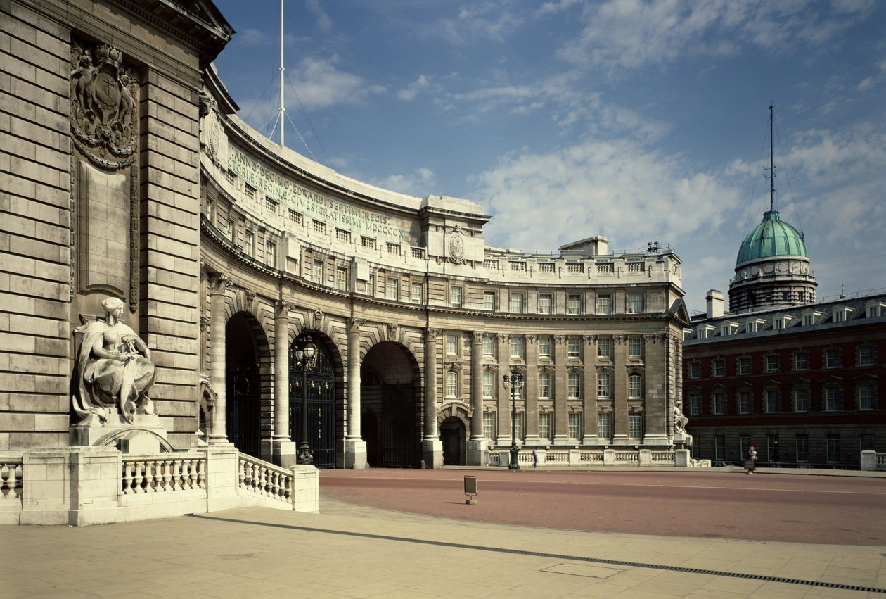Admiralty Arch, 1906-11, designet av Sir Aston Webb, London, Storbritannia av Unbekannt Unbekannt