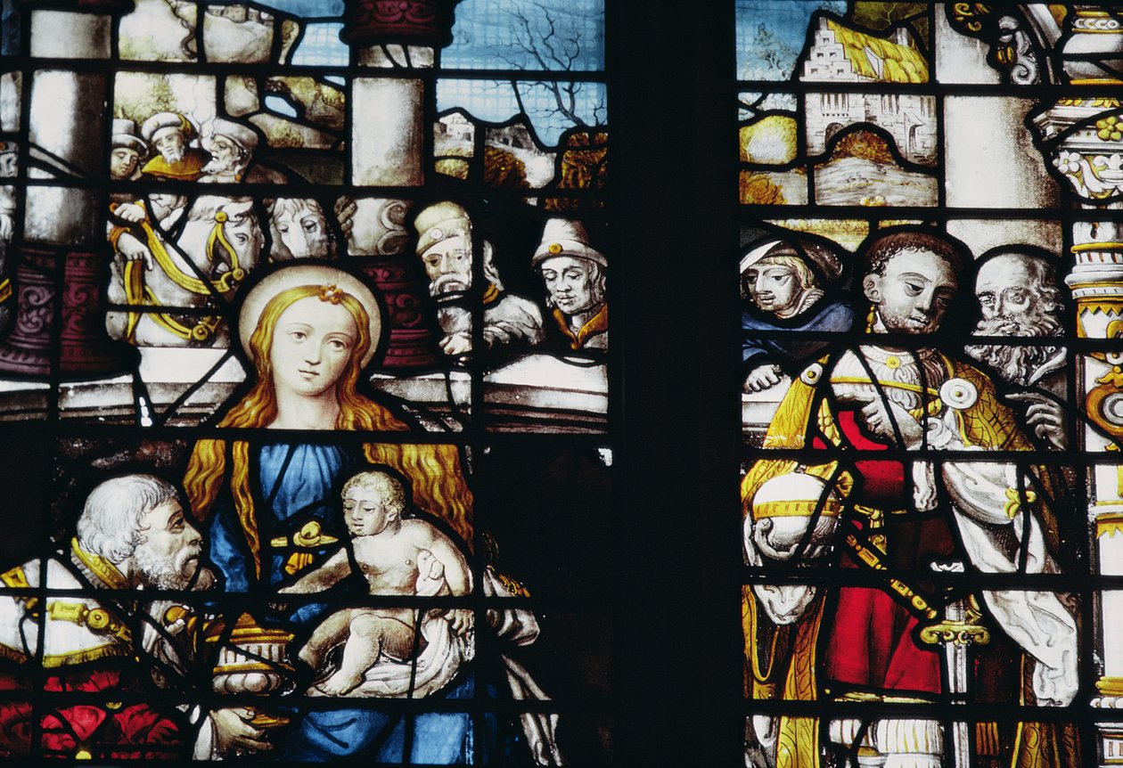 Tilbedelse av magiene, 1300-tallet av Unbekannt Unbekannt