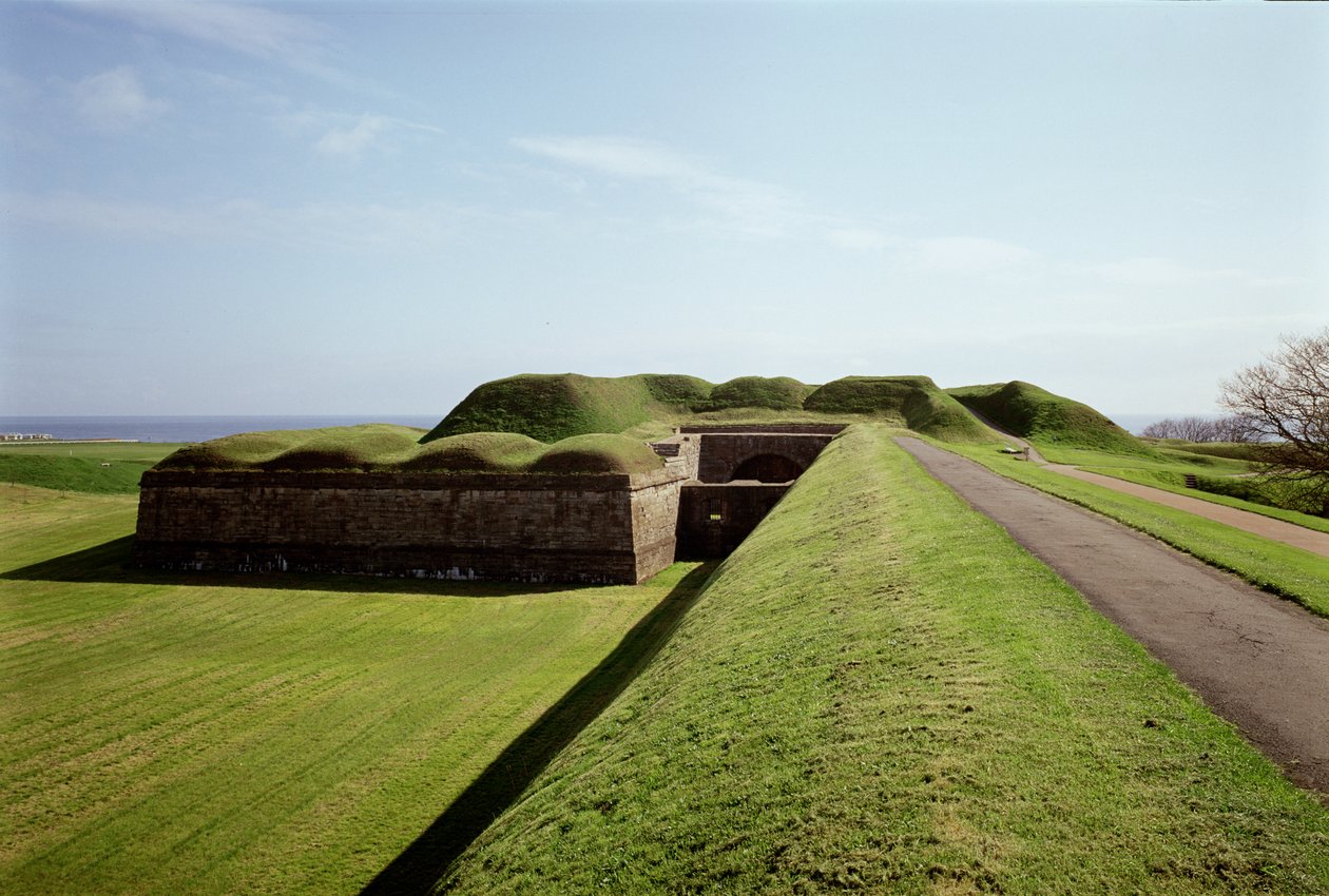 Berwick on Tweed, grensen mellom England og Skottland av Unbekannt Unbekannt