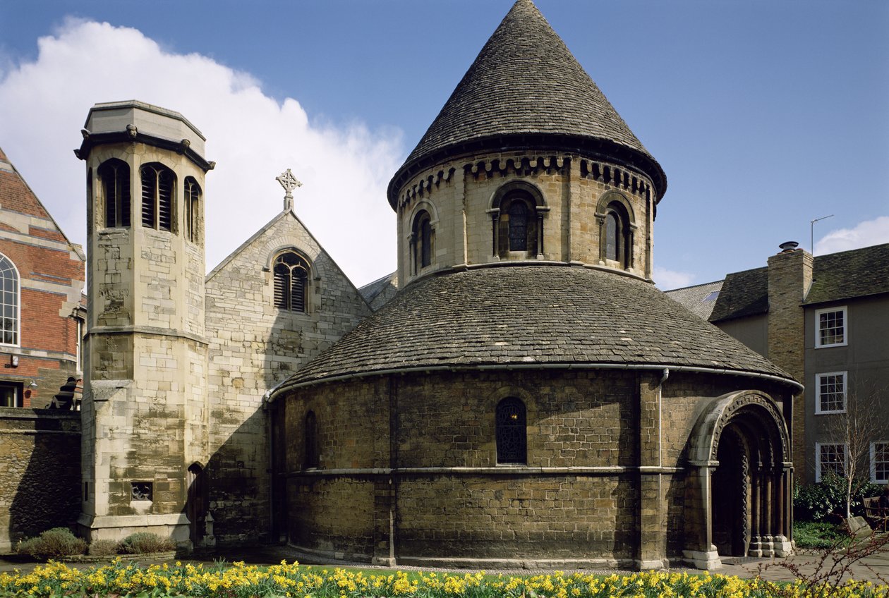 Church of the Holy Sepulchre, English School (1100-tallet), Cambridge, Storbritannia av Unbekannt Unbekannt